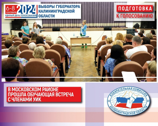 Инесса Винярская встретилась с членами участковых комиссий Московского района, которым предстоят встречи с избирателями во время адресного информирования