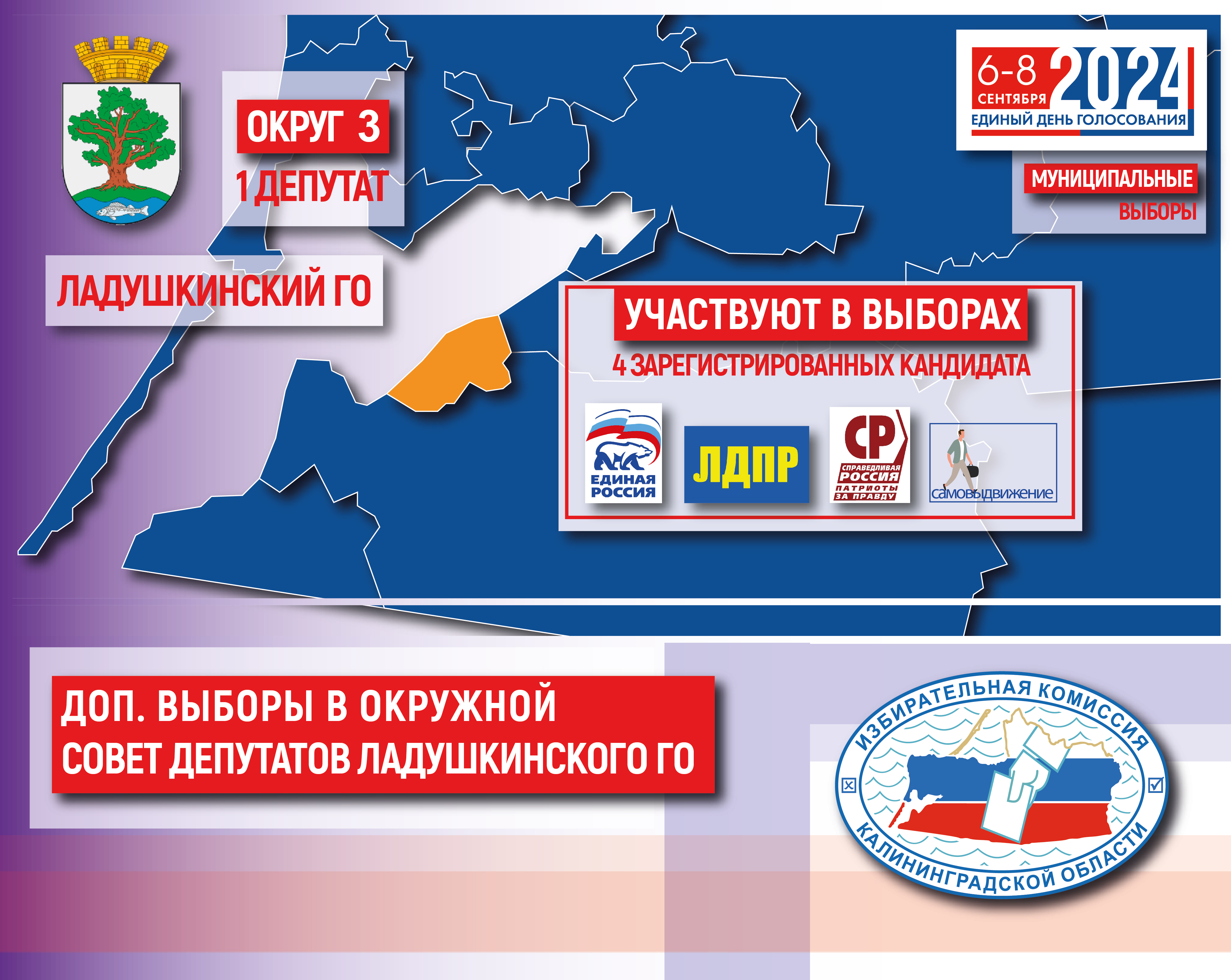 Муниципальные выборы. Зарегистрированные кандидаты
