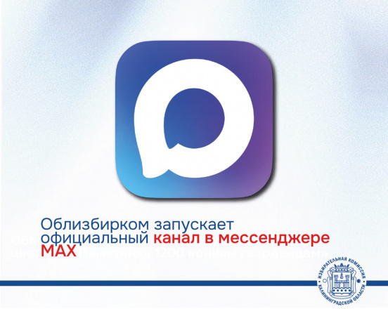 Облизбирком запускает канал в мессенджере MAX