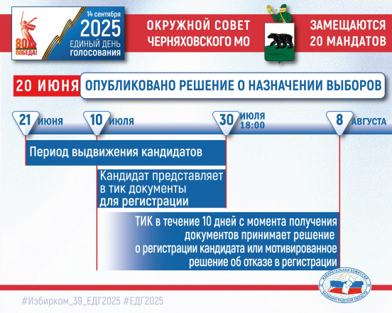 Черняховск! Избирателям, партиям, будущим кандидатам! 