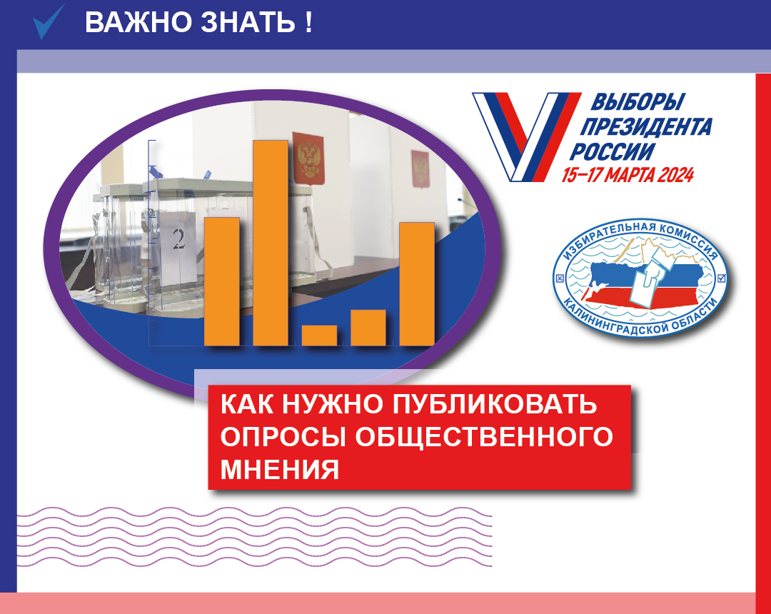 Вниманию СМИ, граждан, организаций, публикующих результаты опросов общественного мнения