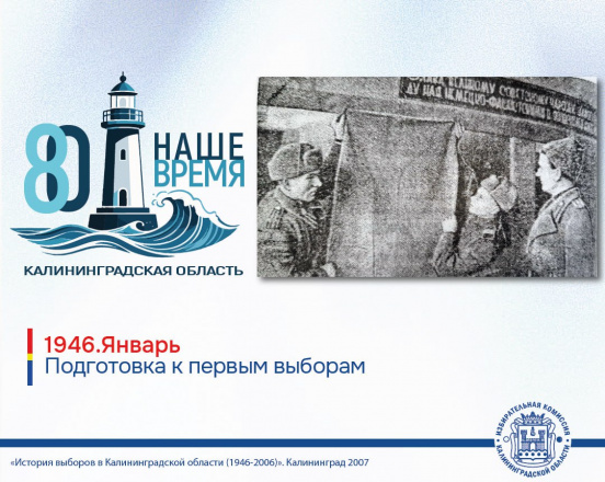 Январь 1946. Завершается подготовка к первым выборам