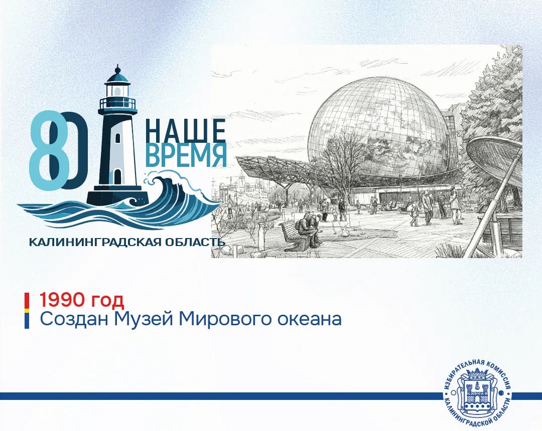 Калининградской области 80 лет! Самый масштабный музей.